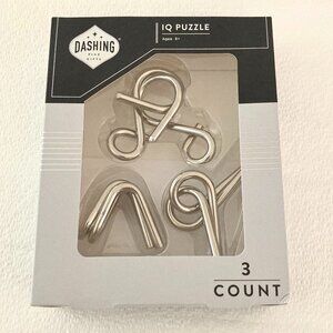 NIB & FREE SHIP! Dashing Fine Gifts IQ Puzzle Brain Teaser Challenge Game Gift